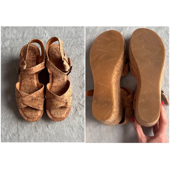 Kork-Ease Tan Cork Sandals - Picture 2 of 16